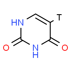 ChemSpider 2D Image | Uracil-5-3H | C4H3TN2O2