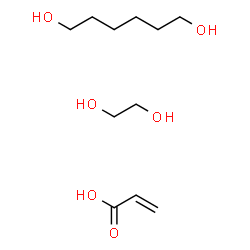 ChemSpider 2D Image | acrylic acid;ethylene glycol;hexane-1,6-diol | C11H24O6