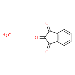 ChemSpider 2D Image | 1,2,3-Indantrione monohydrate | C9H6O4