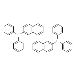 ChemSpider 2D Image | 1,1'-Binaphthalene-7,7'-diylbis(diphenylphosphine) | C44H32P2