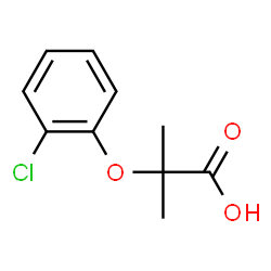 ChemSpider 2D Image | (Chlorophenoxy)isobutyric acid | C10H11ClO3
