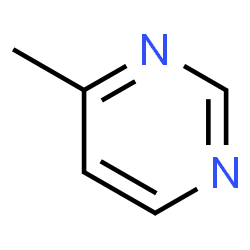 ChemSpider 2D Image | 4-Methylpyrimidine | C5H6N2