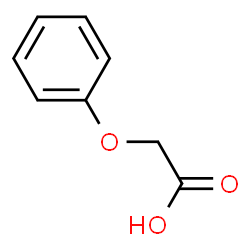 ChemSpider 2D Image | Phenoxyacetic acid | C8H8O3