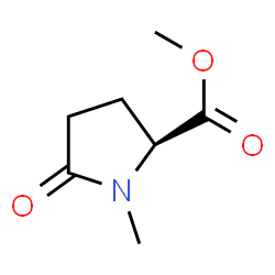 ChemSpider 2D Image | Methyl 1-methyl-5-oxo-L-prolinate | C7H11NO3