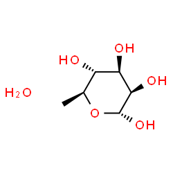 ChemSpider 2D Image | L(+)Rhamnopyranose | C6H14O6