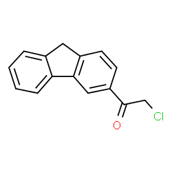 ChemSpider 2D Image | 2-Chloro-1-(9H-fluoren-3-yl)ethanone | C15H11ClO