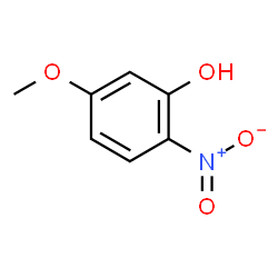 ChemSpider 2D Image | 5-Methoxy-2-nitrophenol | C7H7NO4