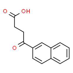 ChemSpider 2D Image | 4-(2-Naphthyl)-4-oxobutanoic acid | C14H12O3