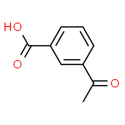 ChemSpider 2D Image | 3-Acetylbenzoic acid | C9H8O3