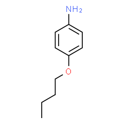ChemSpider 2D Image | 4-Butoxyaniline | C10H15NO