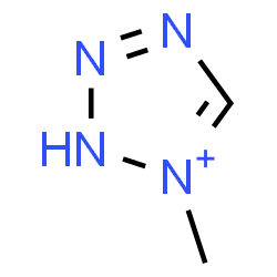 ChemSpider 2D Image | methyl tetrazolium | C2H5N4