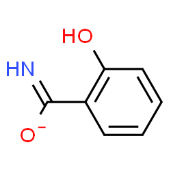 ChemSpider 2D Image | 2-Hydroxybenzenecarboximidate | C7H6NO2