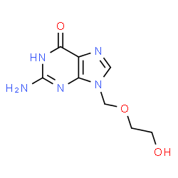 ChemSpider 2D Image | Aciclovir | C8H11N5O3