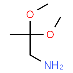 ChemSpider 2D Image | 2,2-Dimethoxy-1-propanamine | C5H13NO2