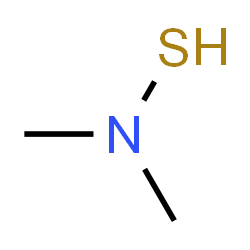 ChemSpider 2D Image | N-Methyl-N-sulfanylmethanamine | C2H7NS