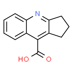 ChemSpider 2D Image | 1H,2H,3H-CYCLOPENTA[B]QUINOLINE-9-CARBOXYLIC ACID | C13H11NO2