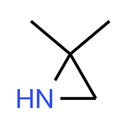 ChemSpider 2D Image | 2,2-dimethylaziridine | C4H9N