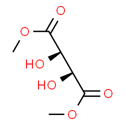 ChemSpider 2D Image | Dimethyl D-tartrate | C6H10O6