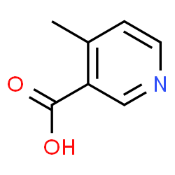 ChemSpider 2D Image | 4-Methylnicotinic acid | C7H7NO2