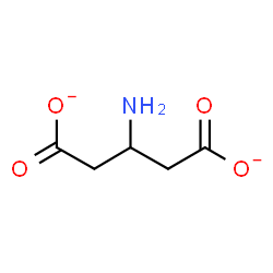 ChemSpider 2D Image | 3-Aminoglutarate | C5H7NO4