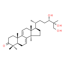 ChemSpider 2D Image | Ganodermanontriol | C30H48O4
