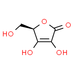 ChemSpider 2D Image | dehydro-D-arabinono-1,4-lactone | C5H6O5