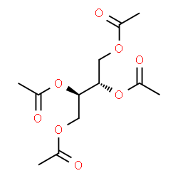 ChemSpider 2D Image | (2R,3S)-3,4-Diacetoxy-1,2-butanediyl diacetate | C12H18O8
