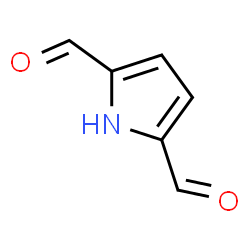 ChemSpider 2D Image | 1H-Pyrrole-2,5-dicarbaldehyde | C6H5NO2
