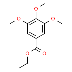ChemSpider 2D Image | Ethyl 3,4,5-trimethoxybenzoate | C12H16O5