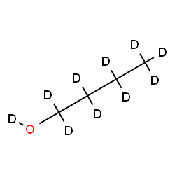 ChemSpider 2D Image | 1-Butanol-d10 | C4D10O