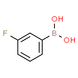 ChemSpider 2D Image | (3-Fluorophenyl)boronic acid | C6H6BFO2