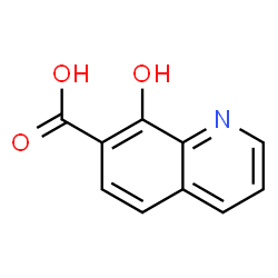 ChemSpider 2D Image | 8-Hydroxy-7-quinolinecarboxylic acid | C10H7NO3