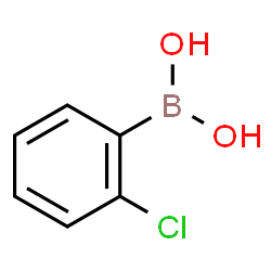 ChemSpider 2D Image | 2-Chlorophenylboronic acid | C6H6BClO2