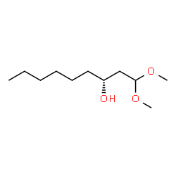 ChemSpider 2D Image | (3R)-1,1-Dimethoxy-3-nonanol | C11H24O3