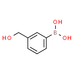 ChemSpider 2D Image | 3-(Hydroxymethyl)phenylboronic acid | C7H9BO3