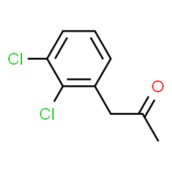 ChemSpider 2D Image | 2,3-DICHLOROPHENYLACETONE | C9H8Cl2O