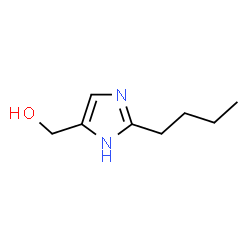 ChemSpider 2D Image | 2-butyl-5-hydroxymethylIMIDAZOLE | C8H14N2O