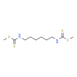 ChemSpider 2D Image | Dimethyl 1,6-hexanediylbiscarbamodithioate | C10H20N2S4