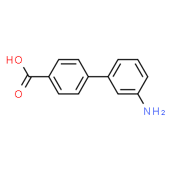 ChemSpider 2D Image | 3'-Amino-4-biphenylcarboxylic acid | C13H11NO2