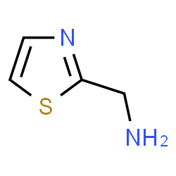 ChemSpider 2D Image | 2-(Aminomethyl)thiazole | C4H6N2S