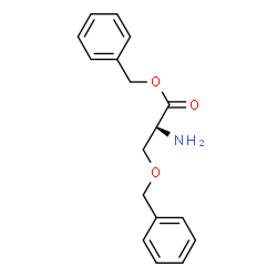 ChemSpider 2D Image | Benzyl O-benzylserinate | C17H19NO3