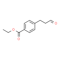 ChemSpider 2D Image | Ethyl 4-(3-oxopropyl)benzoate | C12H14O3