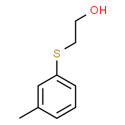 ChemSpider 2D Image | 3-Methylphenylthioethanol | C9H12OS