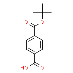 ChemSpider 2D Image | 4-(tert-Butoxycarbonyl)benzoic acid | C12H14O4