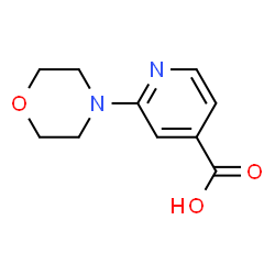 ChemSpider 2D Image | 2-Morpholinoisonicotinic Acid | C10H12N2O3