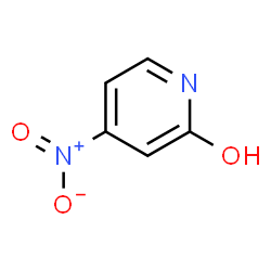 ChemSpider 2D Image | 4-Nitropyridin-2-ol | C5H4N2O3