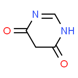 ChemSpider 2D Image | 4,6(1H,5H)-Pyrimidinedione | C4H4N2O2