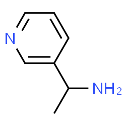 ChemSpider 2D Image | 1-(3-Pyridyl)ethylamine | C7H10N2