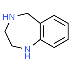 ChemSpider 2D Image | 2,3,4,5-Tetrahydro-1H-1,4-benzodiazepine | C9H12N2