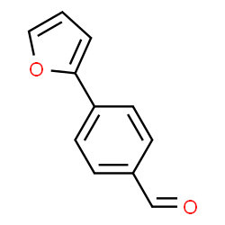ChemSpider 2D Image | 4-(2-Furyl)benzaldehyde | C11H8O2